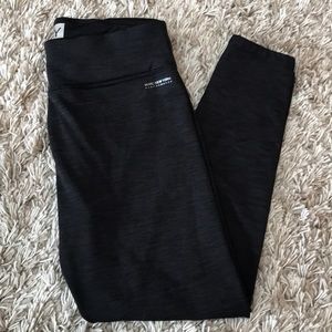 Fleece lined athletic leggings